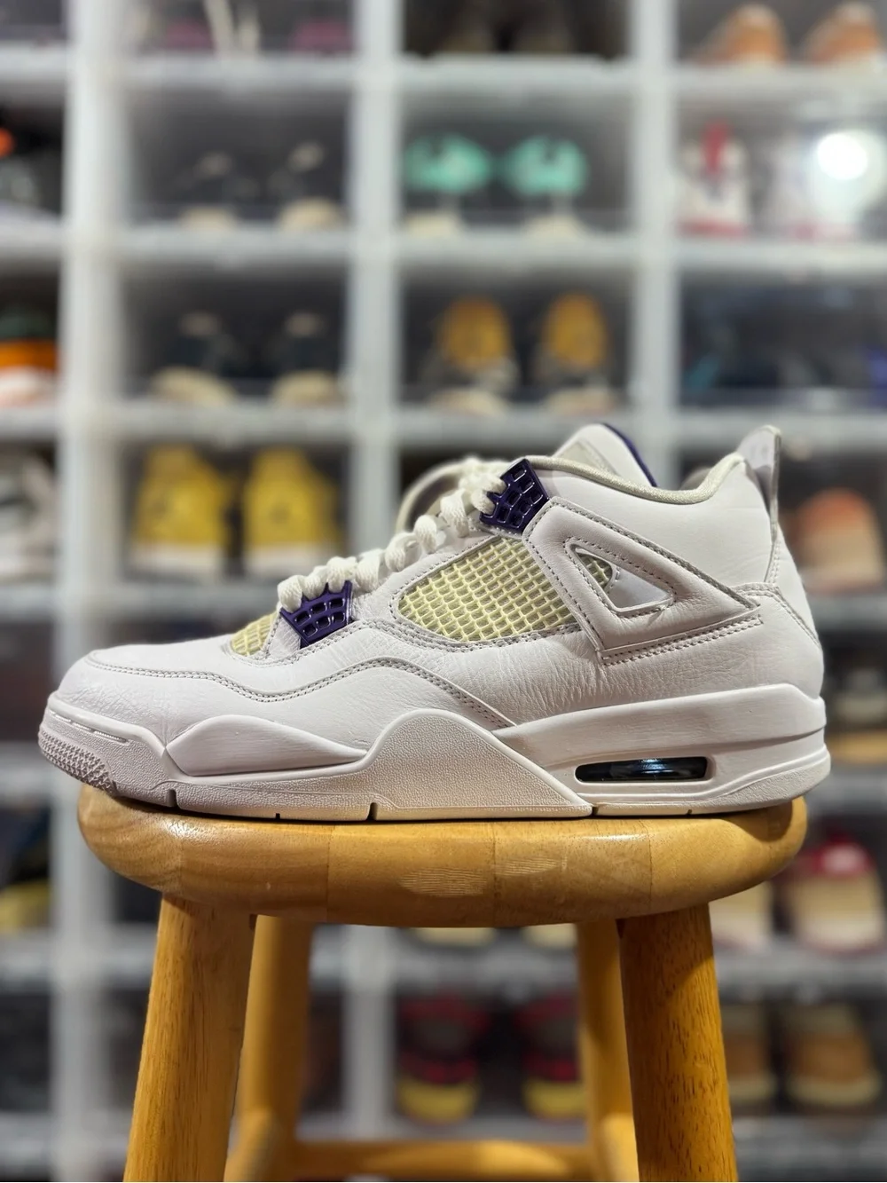 Air Jordan 4 Retro ‘Purple Mettalic’